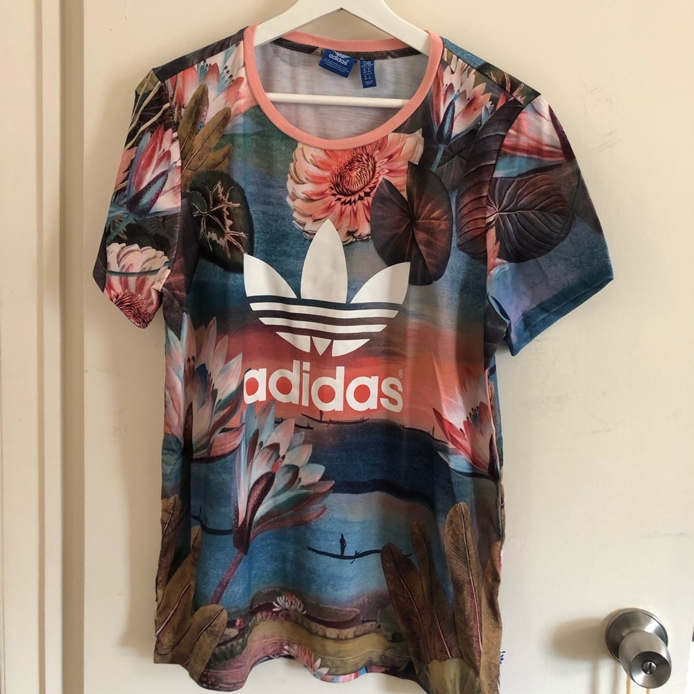 Adidas Tropical Floral Tee